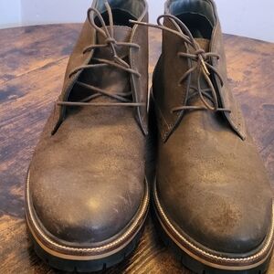 Johnston & Murphy Dark Brown Chukka Boots